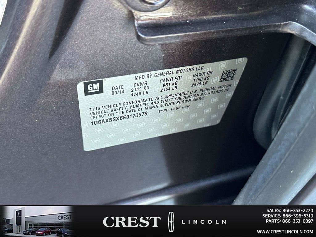2014 Cadillac CTS 2.0L Turbo Luxury