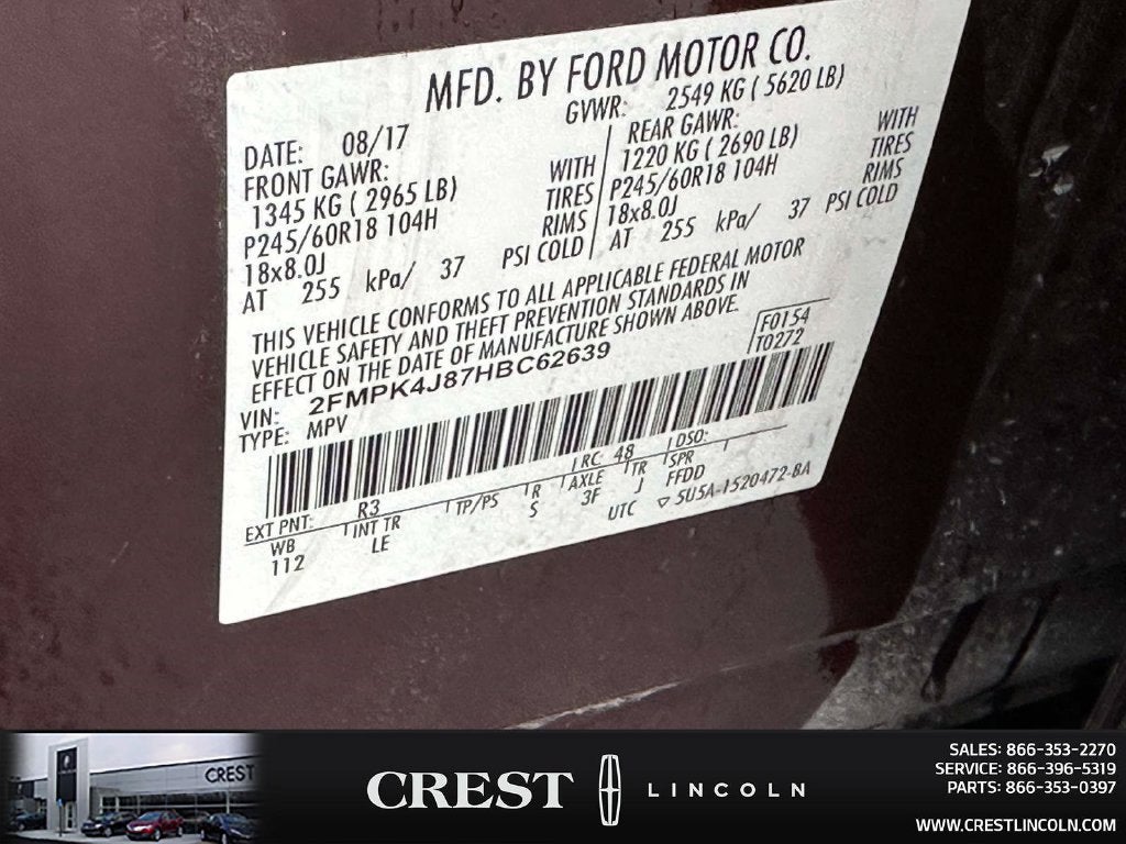2017 Ford Edge SEL
