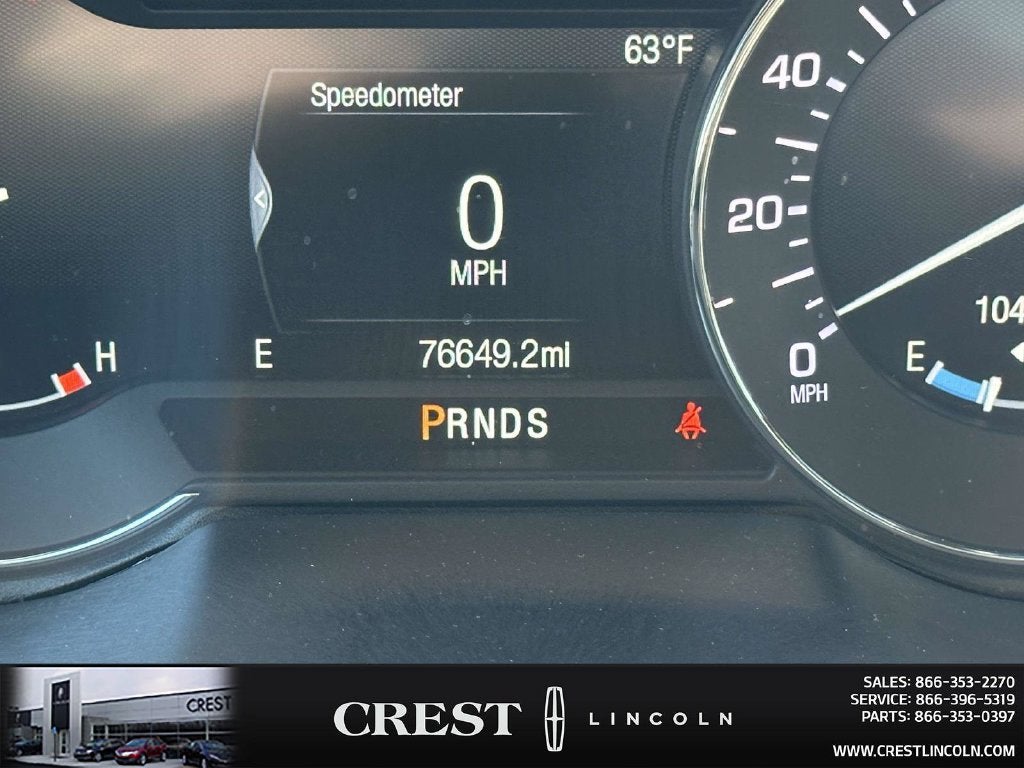 2019 Lincoln MKZ Standard