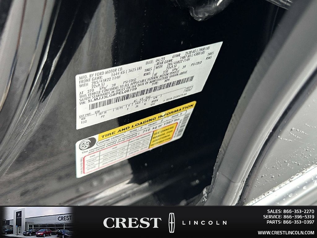 2023 Lincoln Navigator L Reserve