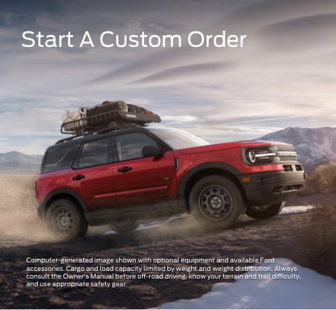Start a custom order | Crest Ford Center Line in Center Line MI